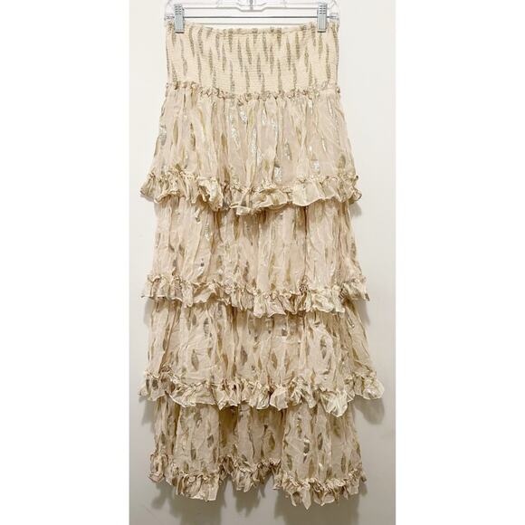 Jen’s Pirate Booty x Free People Solar Maxi Skirt in Full Moon Medium NWOT - Picture 6 of 6